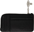 Vivienne Westwood Black Zip Card Holder