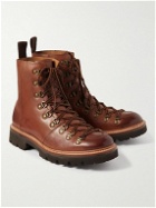 Grenson - Brady Polished-Leather Boots - Brown