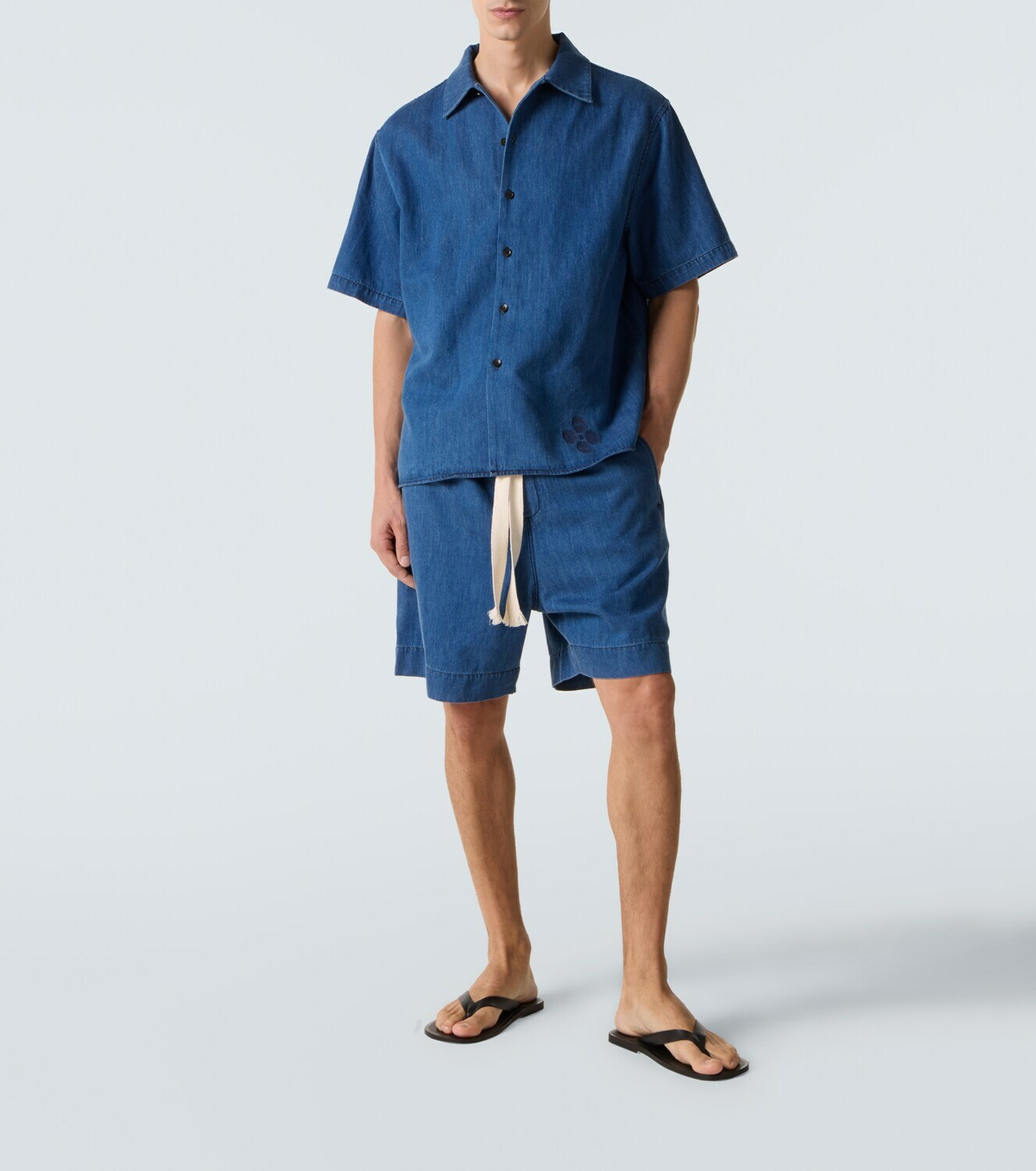 Commas Denim Bermuda shorts