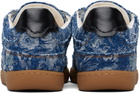 GANNI Blue Denim Tapestry Sneakers