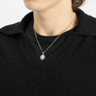 Serge DeNimes Men's Saloon Necklace in Silver 