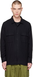 Universal Works Black Worker Shirt