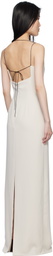 16Arlington Off-White Hebe Maxi Dress