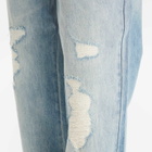 Cole Buxton Men's Repaired Jeans in Blue