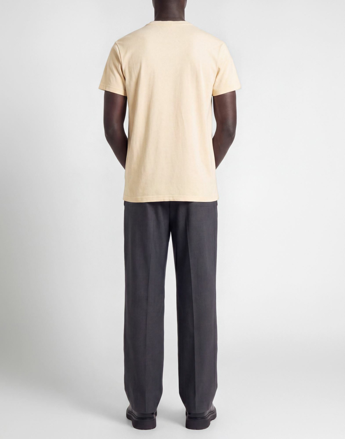 Maison Margiela Mens T-shirt in Beige