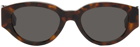 RETROSUPERFUTURE Tortoiseshell Drew Mama Sunglasses