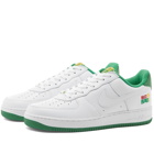 Nike Air Force 1 Low Retro Qs Sneakers in White/Classic Green