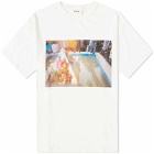 YMC Ibiza '89 Pyramid T-Shirt in White