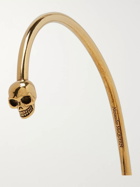 Alexander McQueen - Skull Gold-Tone Cuff