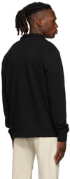 Museum of Peace & Quiet Black MoPQ Half-Zip Sweatshirt