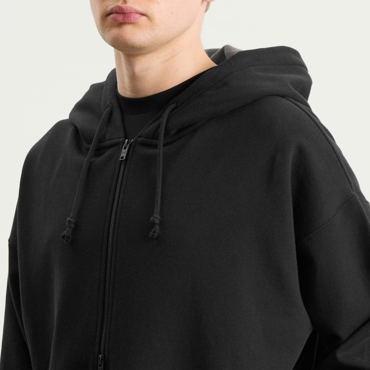 Y-3 Men's x Mercedes F1 Zip Hoodie in Black