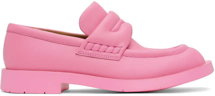 CamperLab Black & Pink MIL 1978 Loafers CamperLab