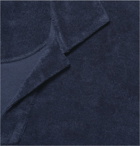 Orlebar Brown - Cotton-Terry Polo Shirt - Men - Navy