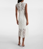 Monique Lhuillier Lace midi dress