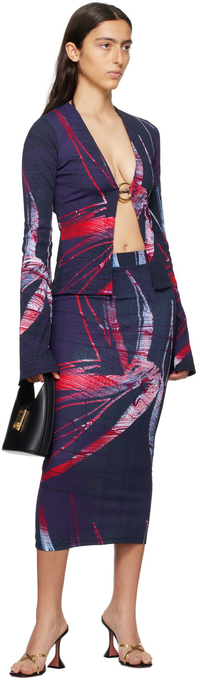 Louisa Ballou Multicolor Classic Cardigan