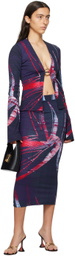 Louisa Ballou Multicolor Classic Cardigan