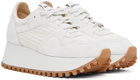 Comme des Garçons Comme des Garçons White Spalwart Edition Marathon Platformer Sneakers