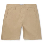 AMI - Slim-Fit Cotton-Twill Bermuda Shorts - Men - Beige