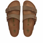 Birkenstock Men's Arizona Vegan in Mocha Earthy Vegan