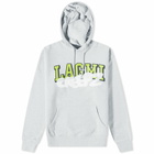 Creepz Men's Tagged Collegiate Hoodie in Heather Grey