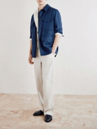 Barena - Delfo Lisca Straight-Leg Herringbone Suit Trousers - Neutrals