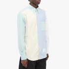 Thom Browne Men's Funmix Button Down Oxford Shirt in Light Pink