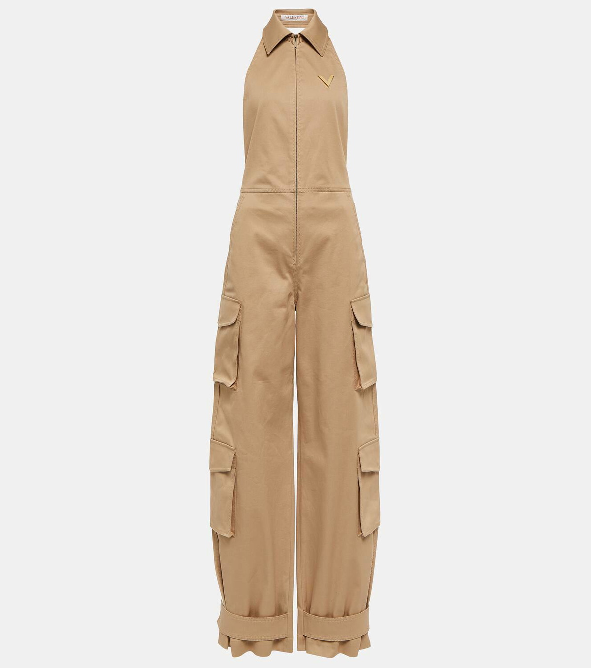 Valentino Cotton cargo overalls
