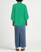 Jijil Womens Shirt Emerald in Green