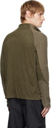 POST ARCHIVE FACTION (PAF) Khaki 7.0 Right Sweatshirt