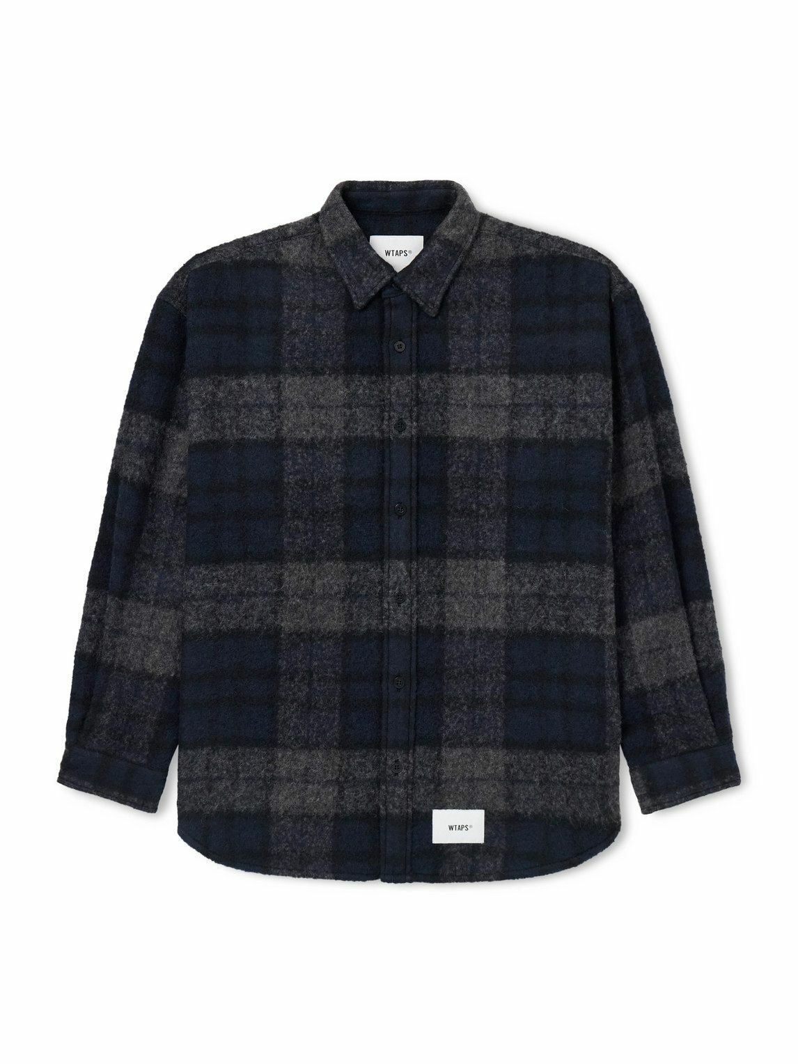 WTAPS Men's 14 Printed Shirt Jacket in Black WTAPS