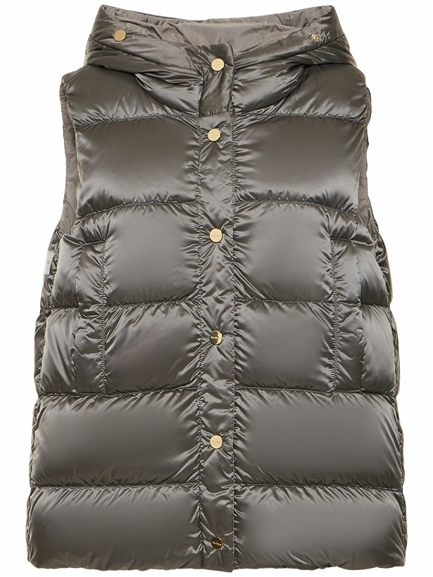 Photo: MAX MARA - Josft Quilted Reversible Hooded Vest