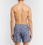 Zimmerli - Printed Cotton Boxer Shorts - Blue