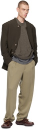 Magliano Brown Layered Sweater