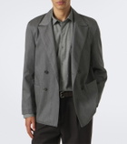 Stòffa Double-breasted wool blazer