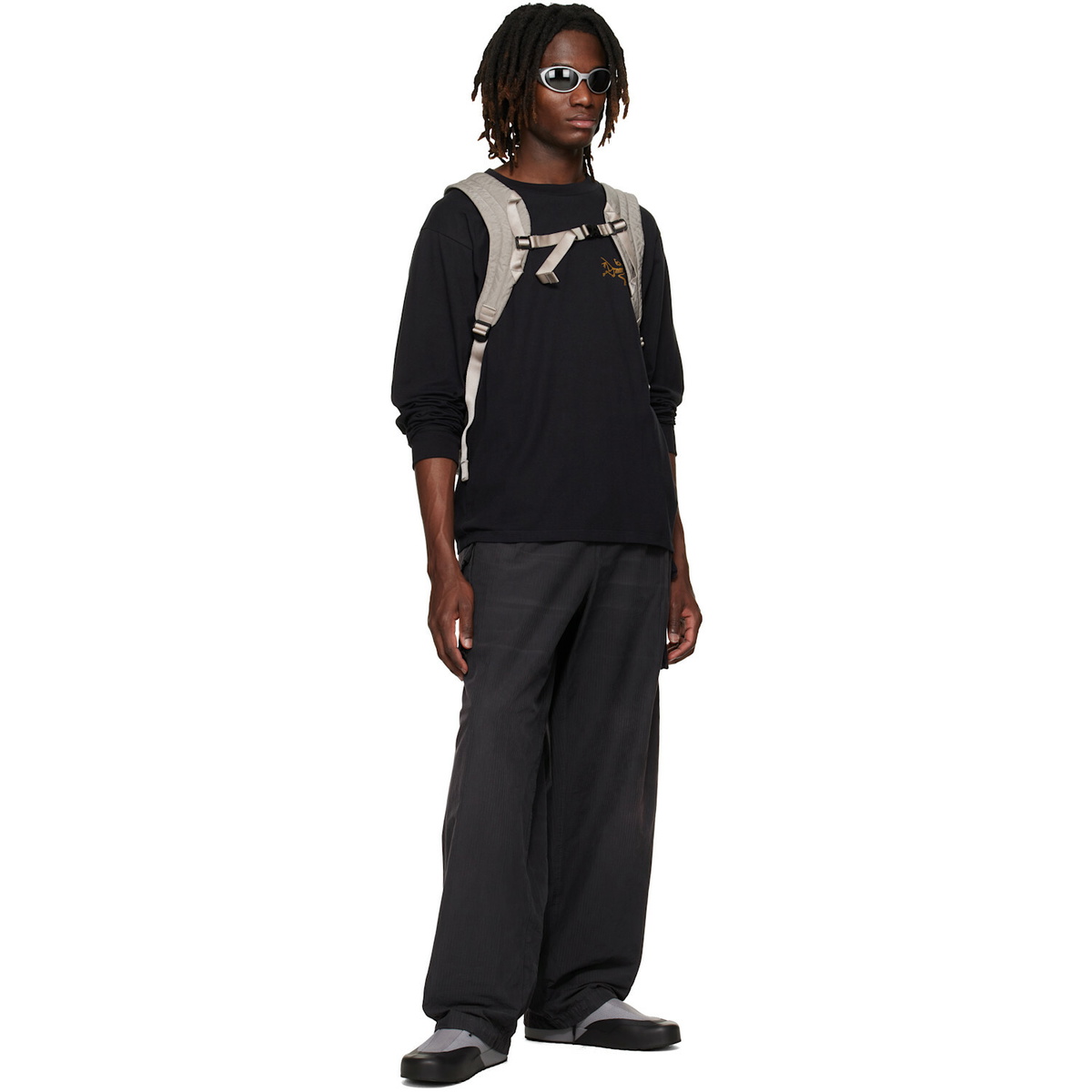Arc'teryx Black Kragg Cotton LS T-shirt