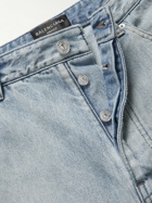 Balenciaga - Distressed Straight-Leg Jeans - Blue
