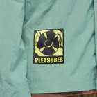 Pleasures Men's Stare Long Sleeve Overshirt in Teal