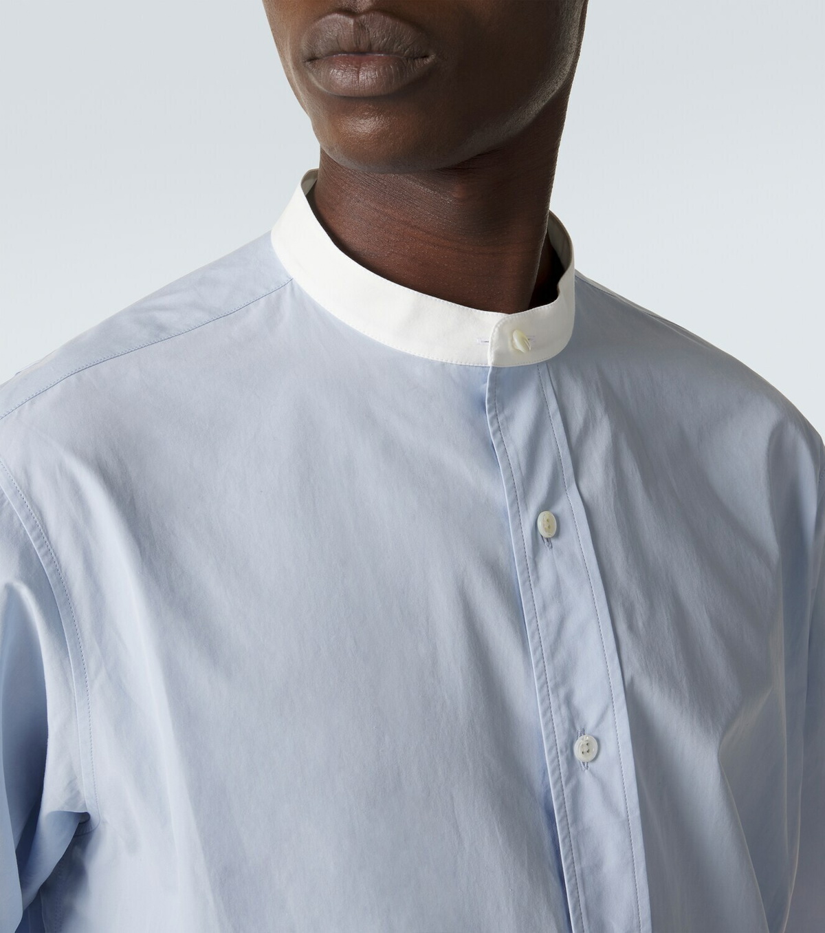The Row Melchior cotton poplin shirt