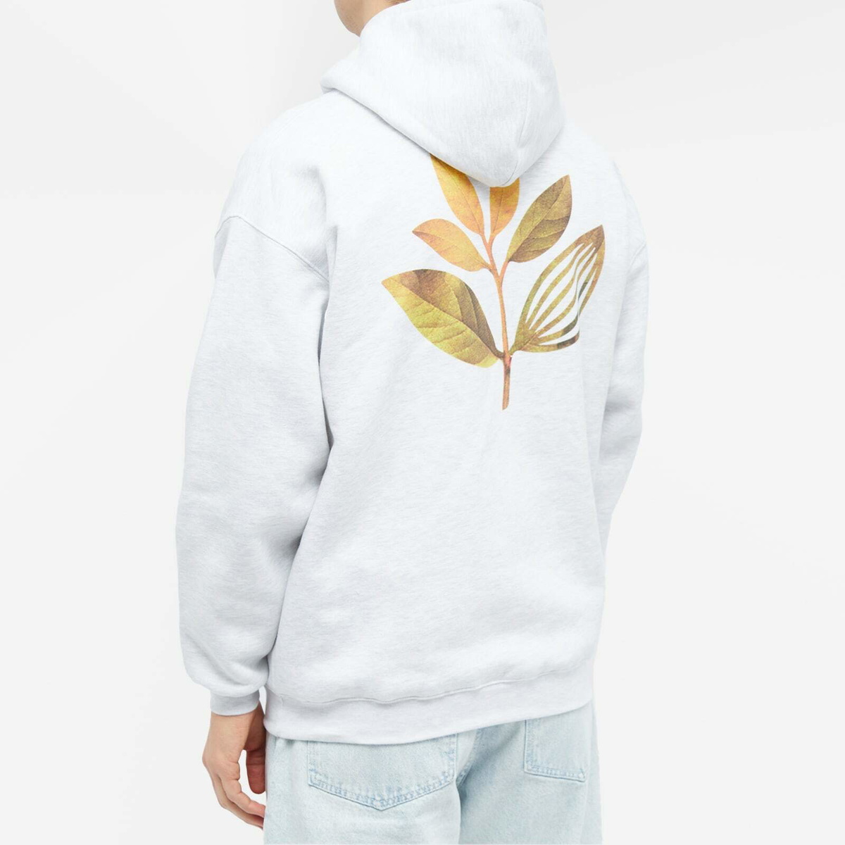 Magenta Men's Automne Hoodie in Ash