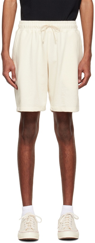 Photo: Bather Off-White Organic Cotton Shorts