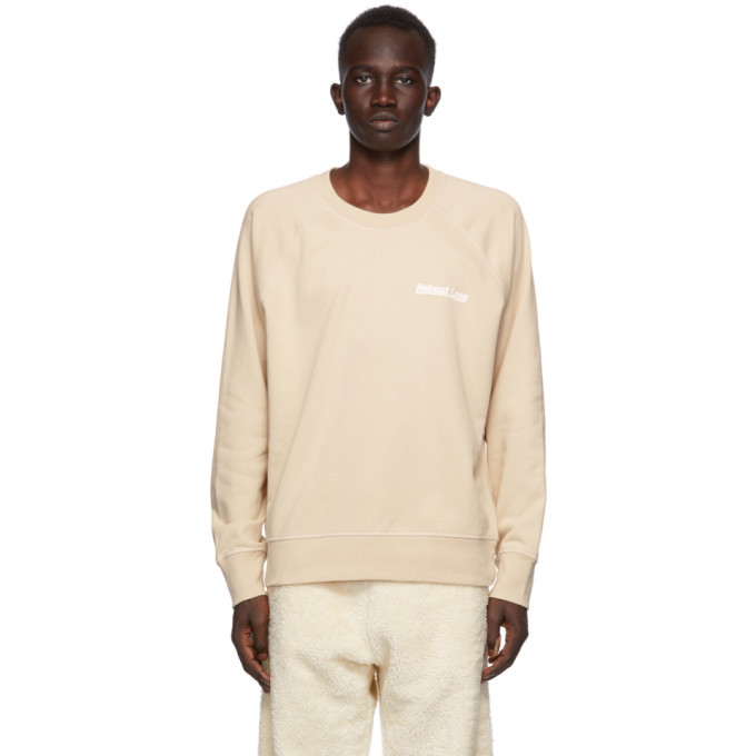 Helmut Lang Beige Raglan Sweatshirt Helmut Lang