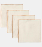 Once Milano Set of 4 linen napkins