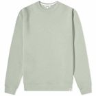 Norse Projects Men's Vagn Classic Crew Sweat in Sunwashed Green