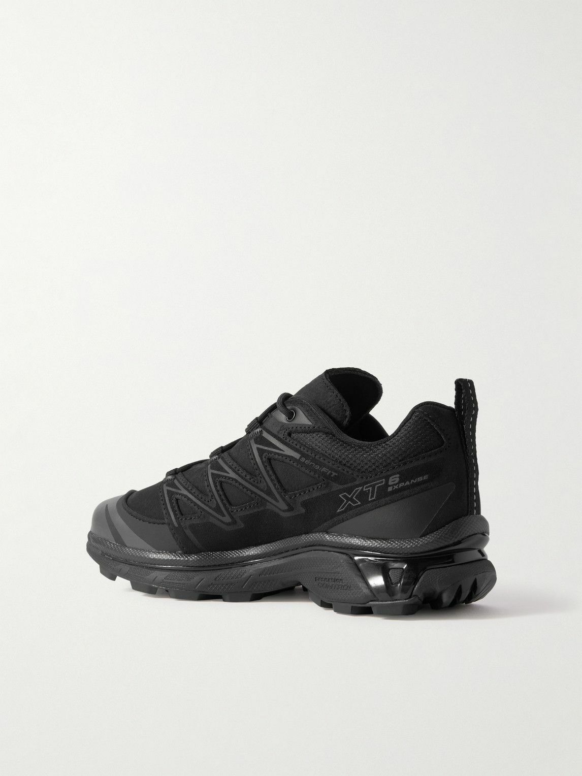 Salomon - XT-6 Expanse Leather and Suede-Trimmed Nubuck and
