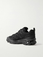 Salomon - XT-6 Expanse Leather and Suede-Trimmed Nubuck and Mesh Sneakers - Black