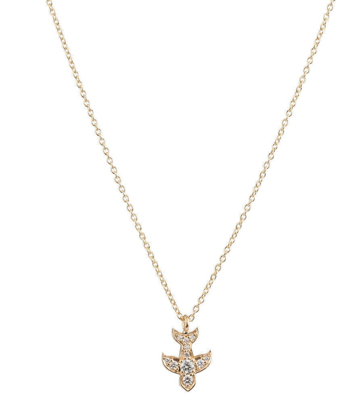 Photo: Sophie Bille Brahe - Petite Paloma 18kt gold necklace with diamonds