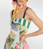Dolce&Gabbana Portofino printed jumpsuit