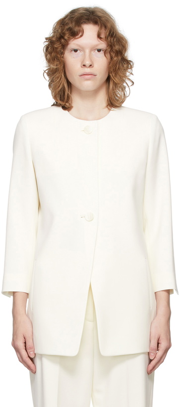 Photo: Partow White Blake Blazer