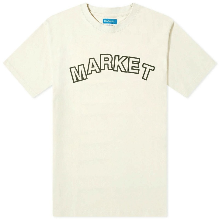Photo: MARKET Men's Communitry Garden T-Shirt in Ecru
