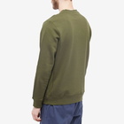 Paul Smith Men's Zebra Crew Sweat in Olive